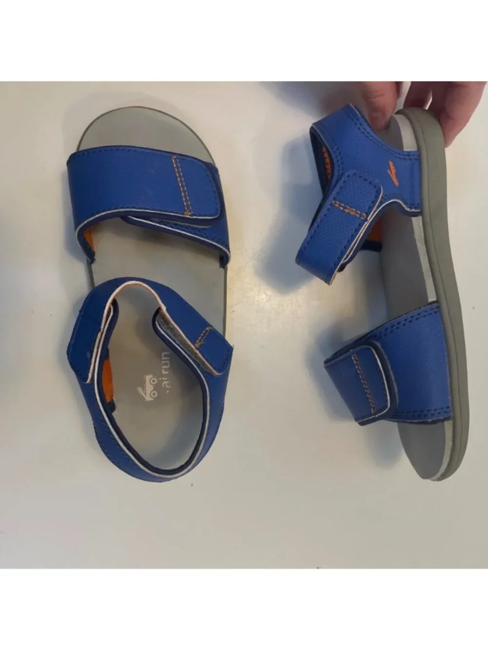 See Kai Run Blue Logan Sport Sandals, Size 12